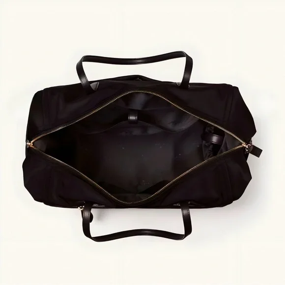 Kate Spade Chelsea weekender bag, black recycled nylon - Picture 2 of 7
